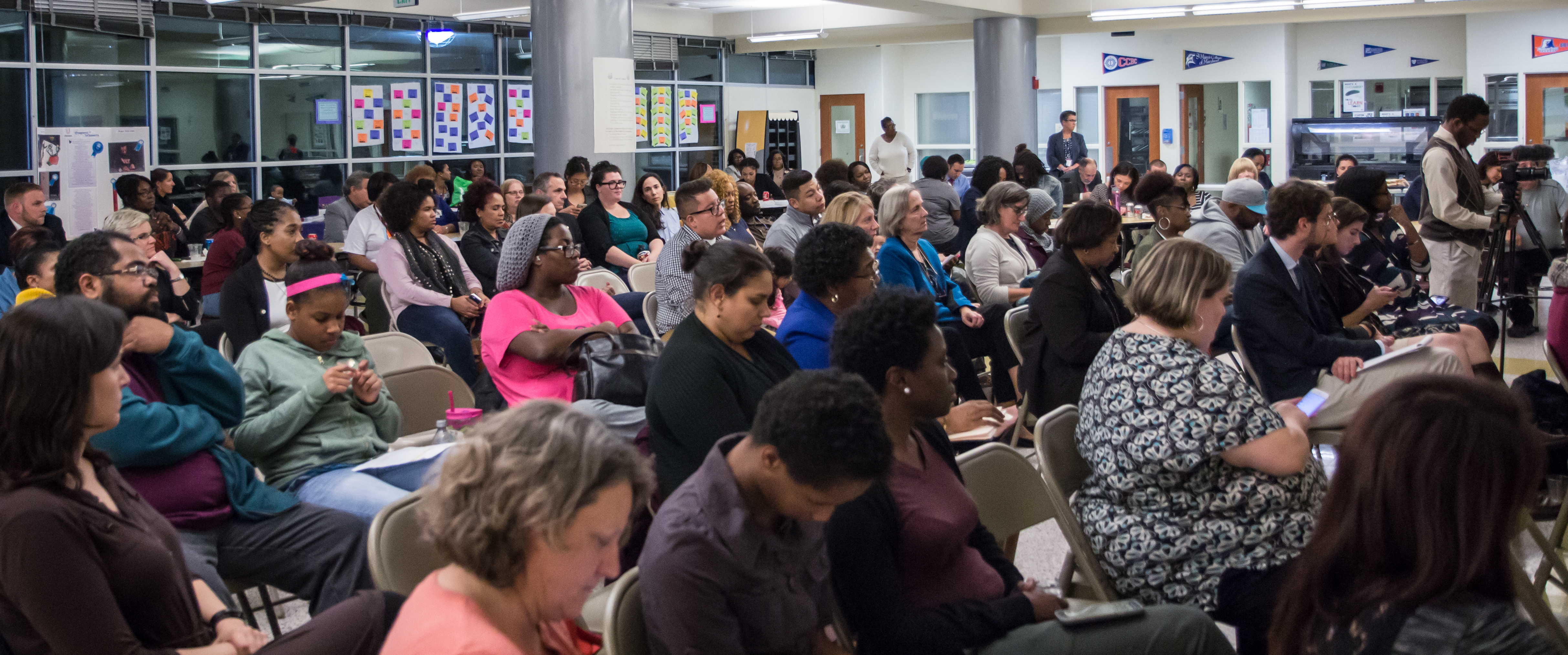 Full House for the Baltimore City Health Department Youth Health and Wellness Community Conversation