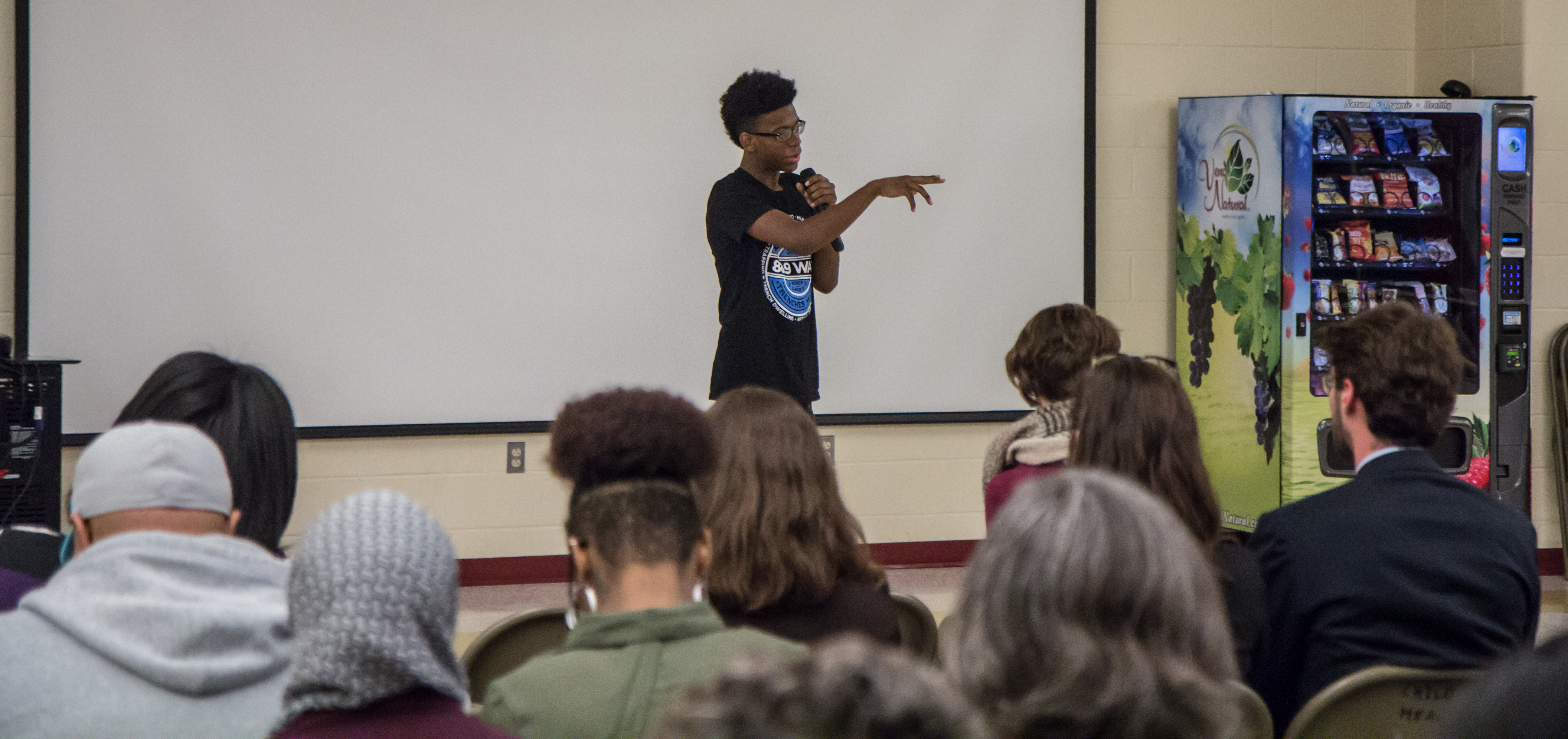 Spoken Word Poetry by BCPSS Student at Baltimore City Health Department Youth Health & Wellness Community Conversation