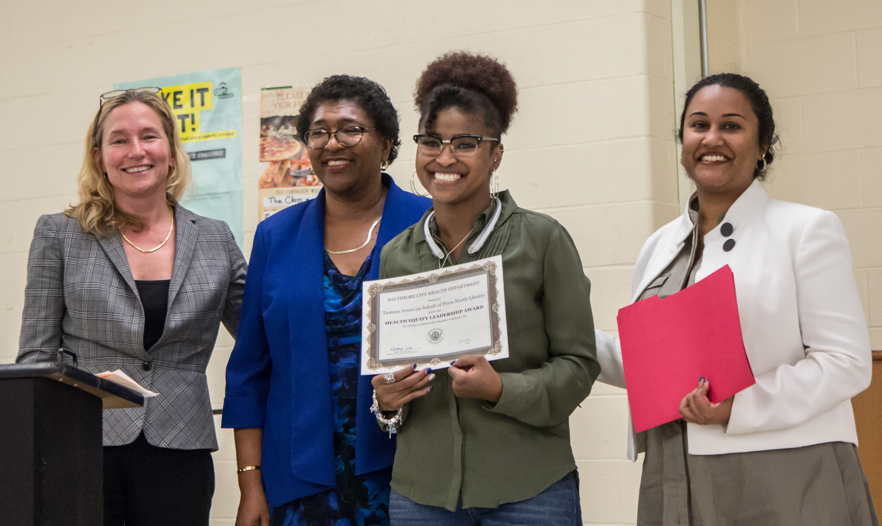 Recipient of the Health Equity Leadership Award