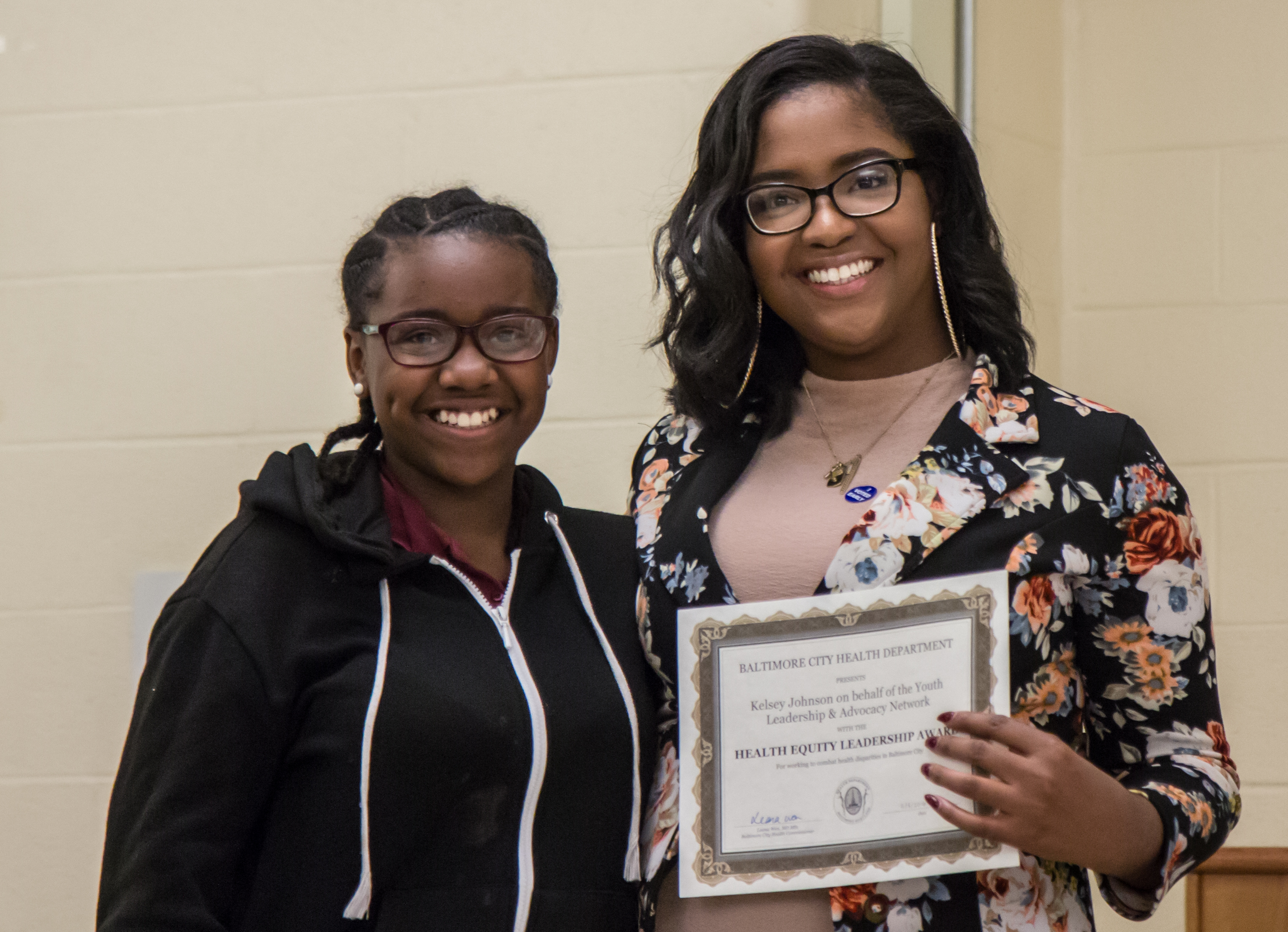 Recipient of the Health Equity Leadership Award