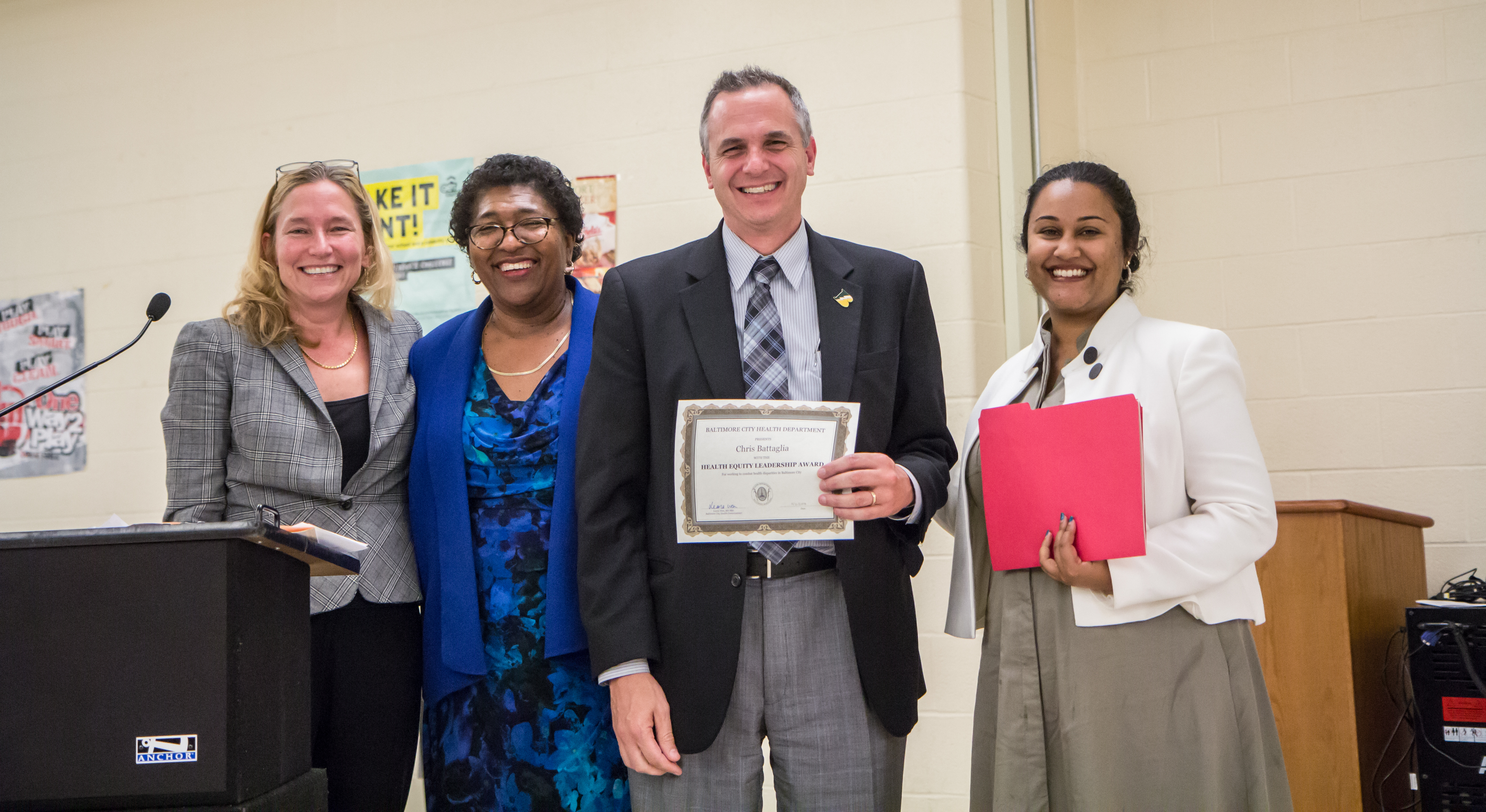 Recipient of the Health Equity Leadership Award